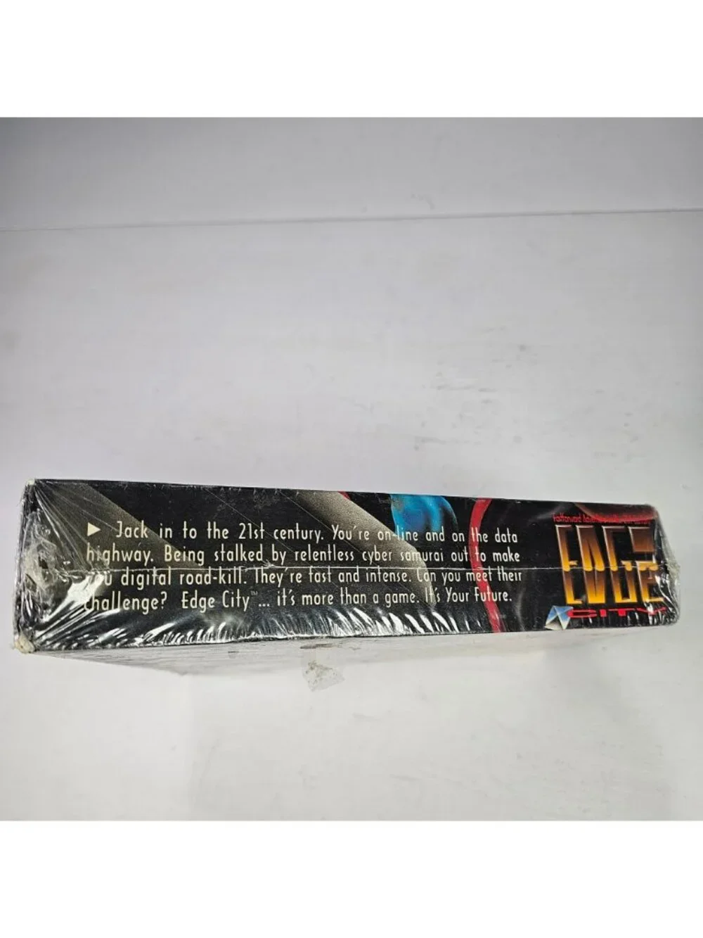 Edge City Board Game 1994 Vintage Cyberpunk Adventure Strategy SEALED